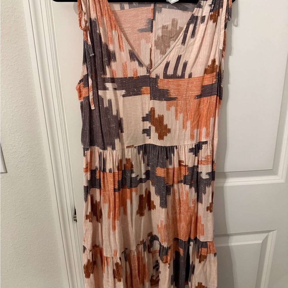 Susina Multicolor Abstract Mini Dress